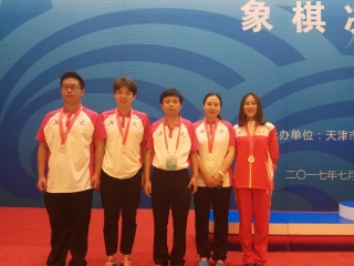 178体育体育会员全运会象棋比赛斩获两银